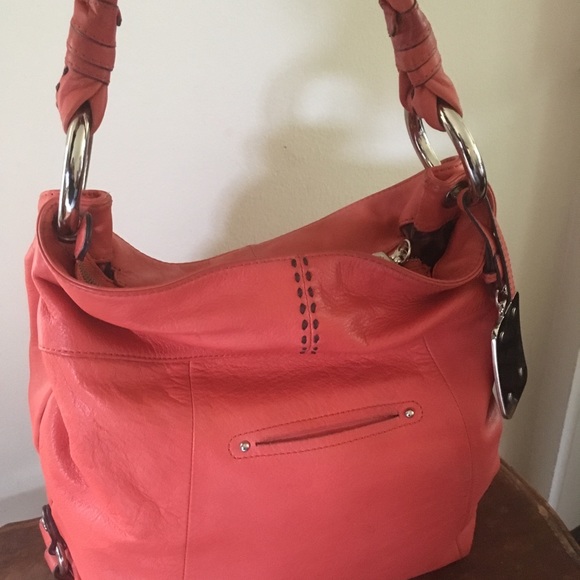 Rare burnt orange B Makowsky bag. - Picture 7 of 8